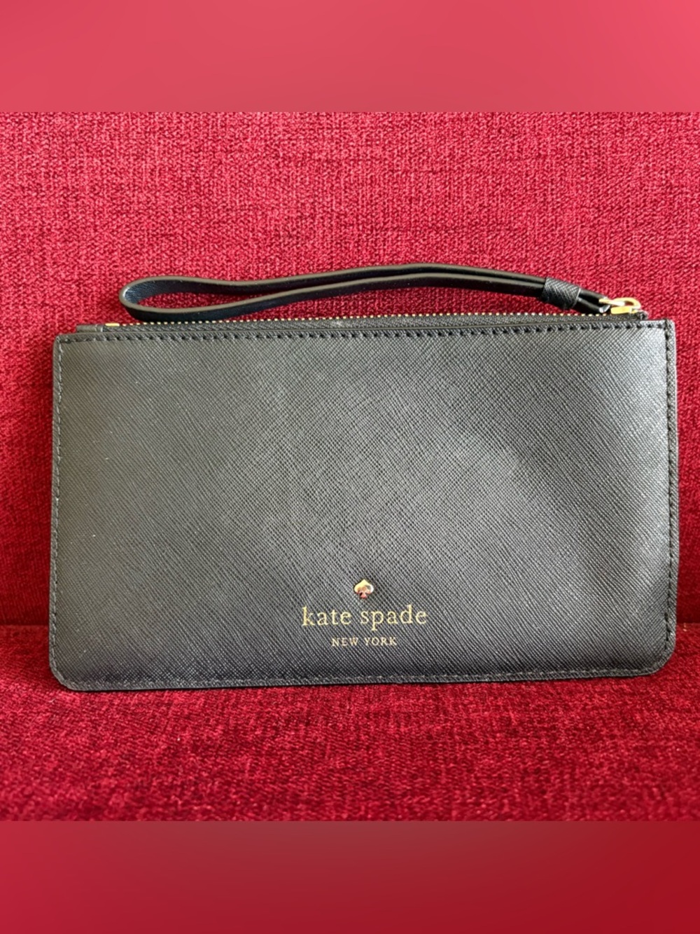 Like New Kate Spade Black Karolina Wristlet